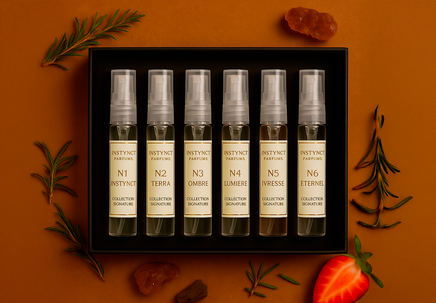 Boite Découverte - 8 Parfums